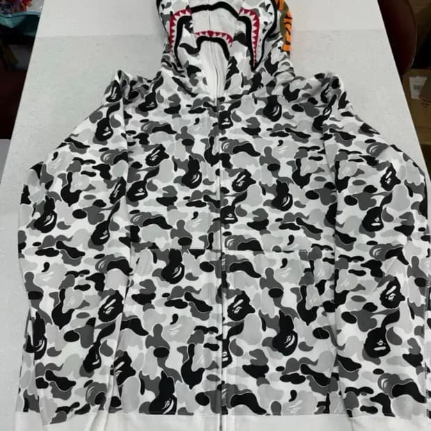 베이프 더블샤크 화이트 2xl xxl
