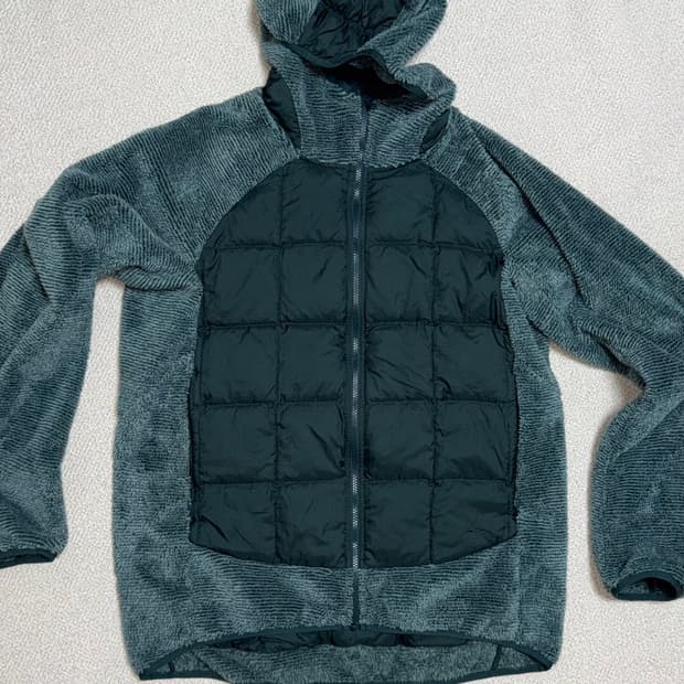 고요웨어 알로이 플리스 후디 자켓