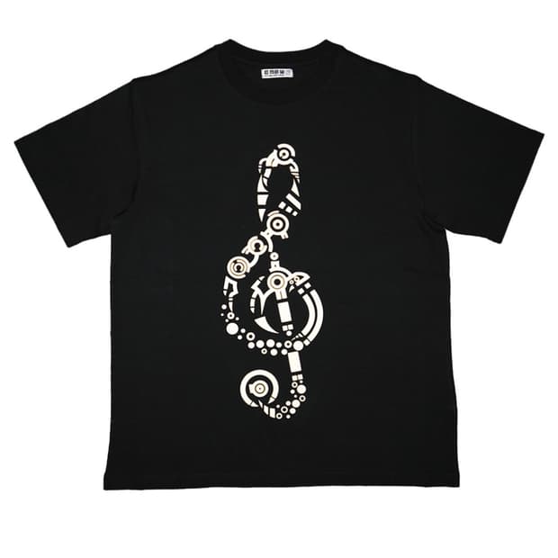 EMEW 에투믹 CL3F T-SHIRT / BLACK NOTES 