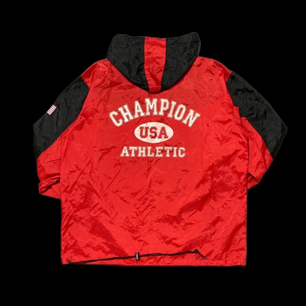 CHAMPION USA 챔피온 빈티지 아노락 바람막이