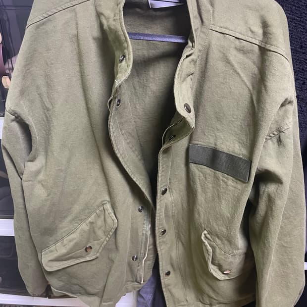 아메카지 카키 자켓