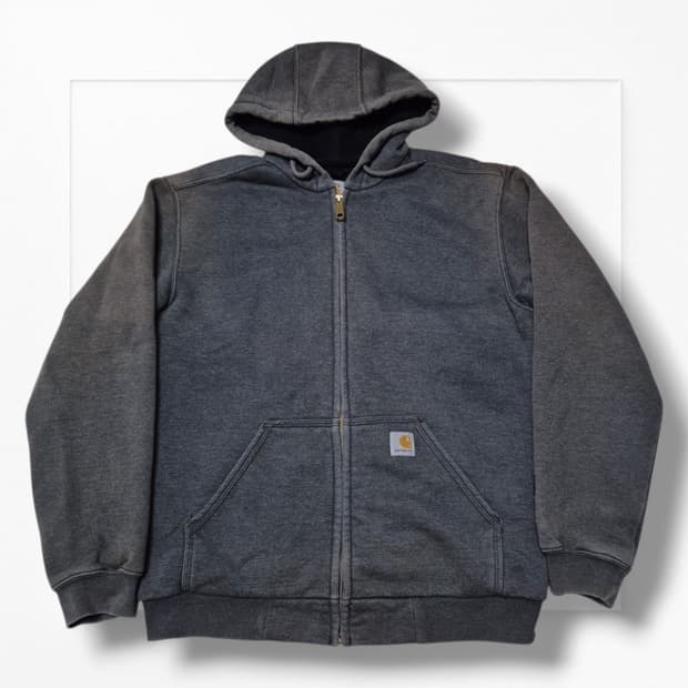 [끝판왕🔥] 칼하트 써멀 헤비 코튼 후드 집업