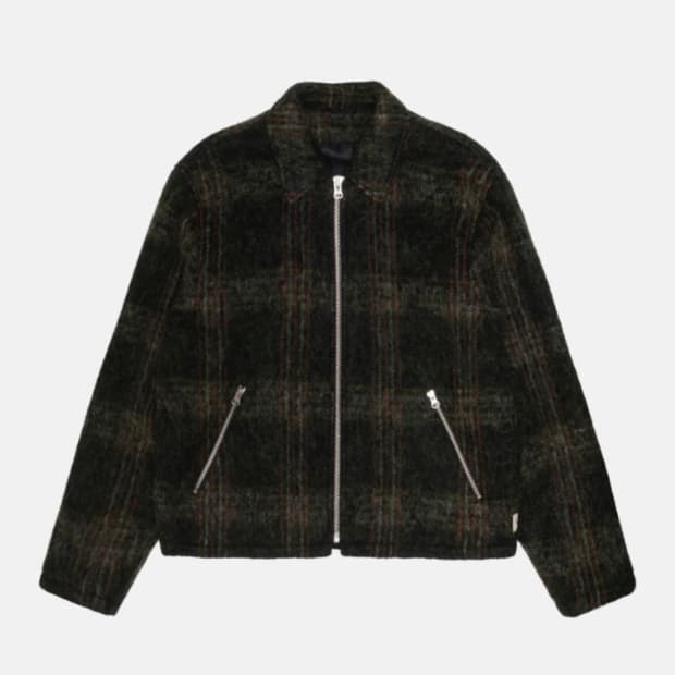 [S]스투시 모헤어 클럽 자켓