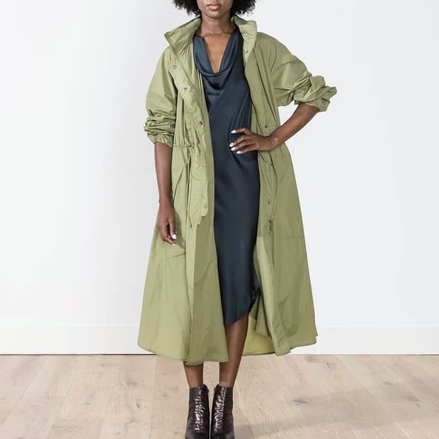 이자벨마랑 에뚜왈 스트링 롱 집업 자켓