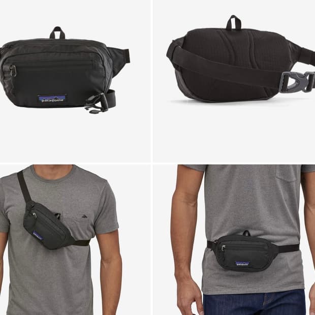 파타고니아 울트라라이트 블랙홀 힙색