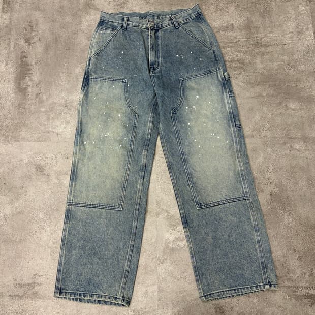 Fkuke double knee carpenter pants