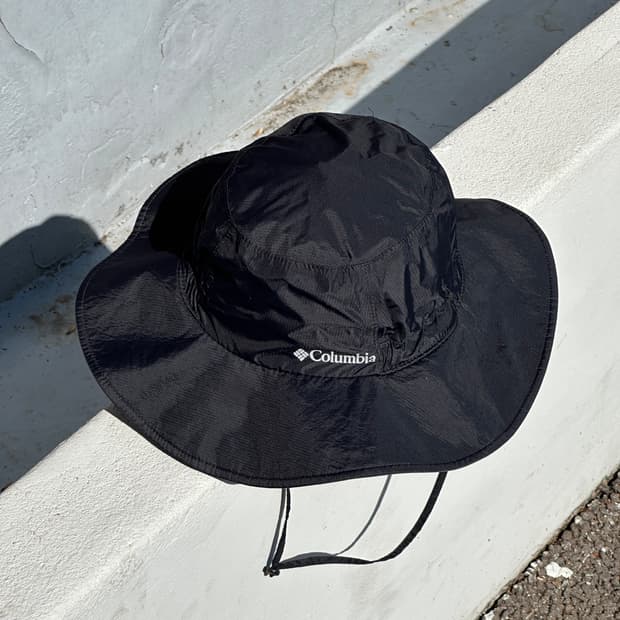 [M] 컬럼비아 옴니테크 블랙 부니햇 정글모 아웃도어 모자 캠핑