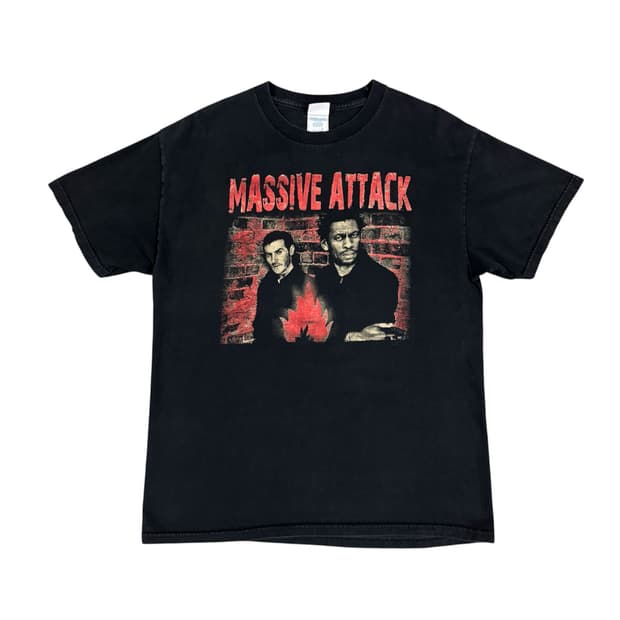 빈티지 2004 Massive Attack 매시브 어택 티셔츠
