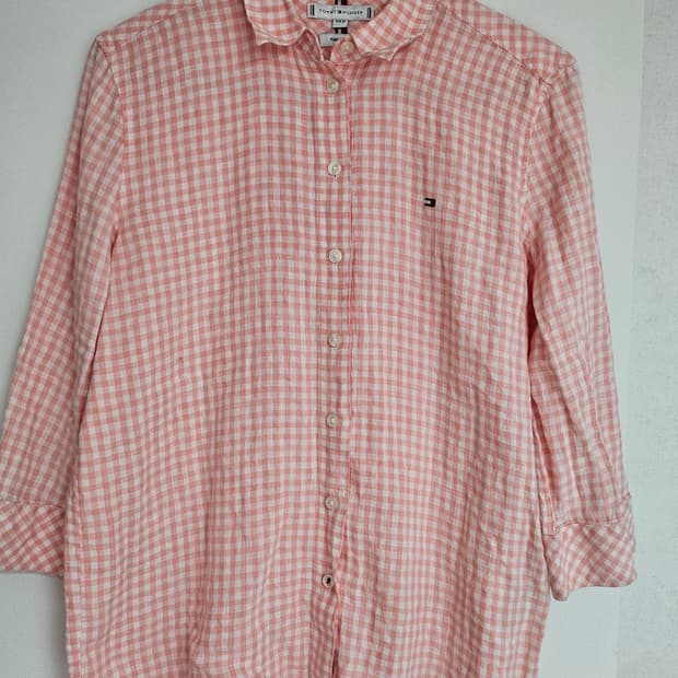 타미힐피거 린넨셔츠