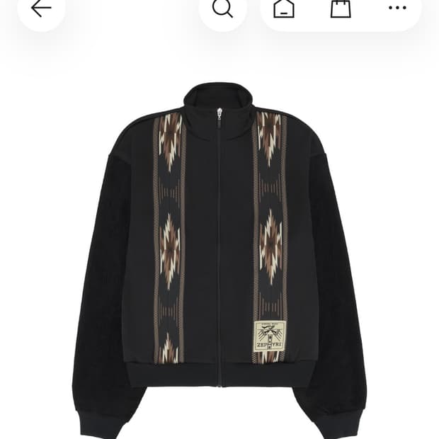 (3) 캐피탈 스무스 저지 코치 & 제피르 트랙 자켓 블랙