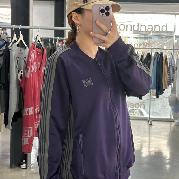 니들스 폴리스무스 져지 트랙자켓 