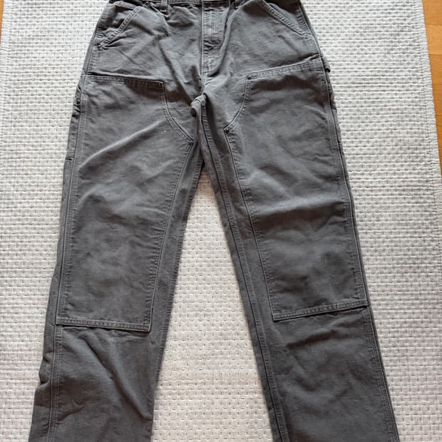 [34] 칼하트 더블니 워크팬츠 b136 gvl