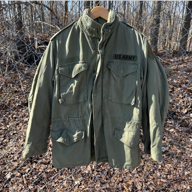 60s M65 2세대 오리지날 1보병사단 필드 자켓 L
