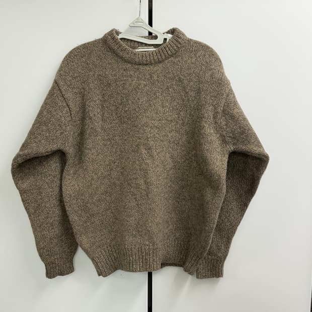 L.L Bean 엘엘빈 100램스울 베이지 니트 S