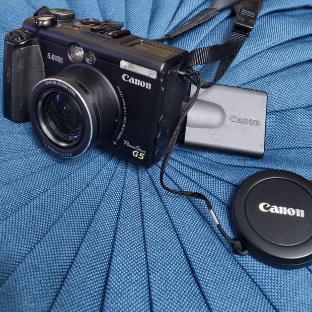 캐논 PowerShot G5 디지털 카메라 팝니다.