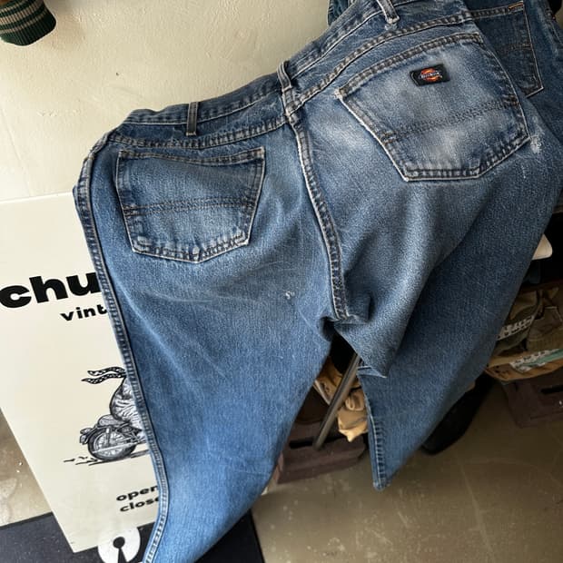 Dickies 5포켓 데님 팬츠 Made in Mexico w36