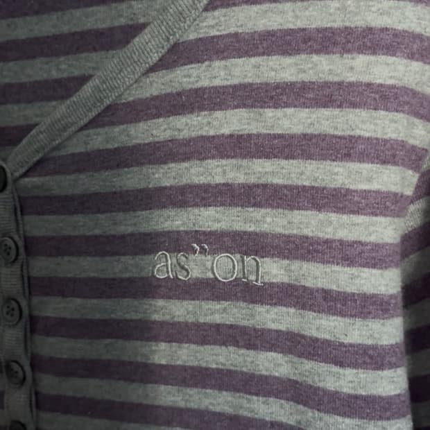 애즈온 스트라이프 긴팔