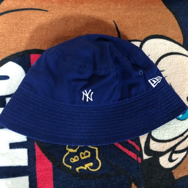 MLB 뉴에라 뉴욕양키스 스몰로고 버킷햇