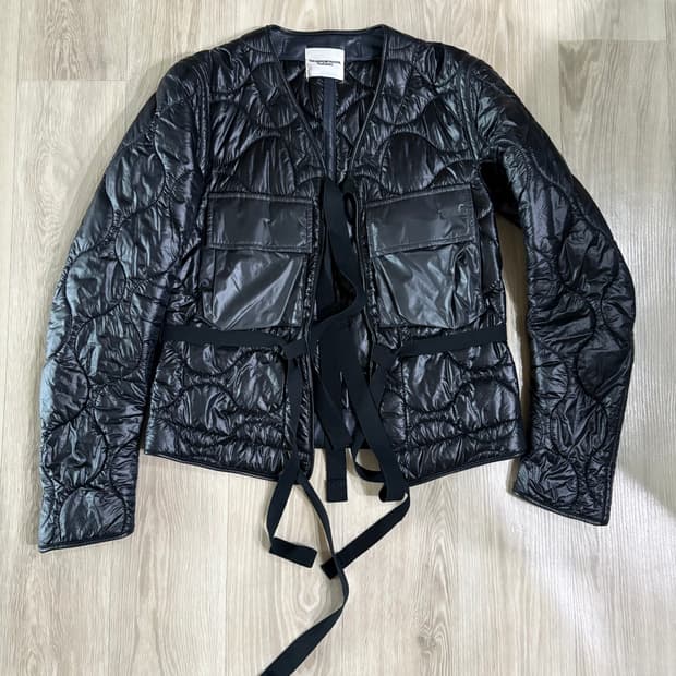 솔로이스트 17aw 퀼팅 자켓 