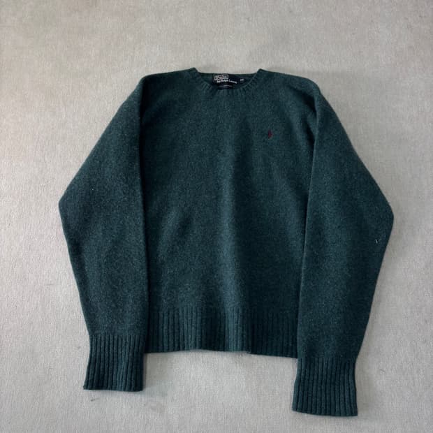 100 폴로랄프로렌 00s 램스울 니트