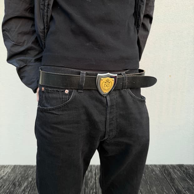 돌체앤가바나 아카이브 쉴드 벨트