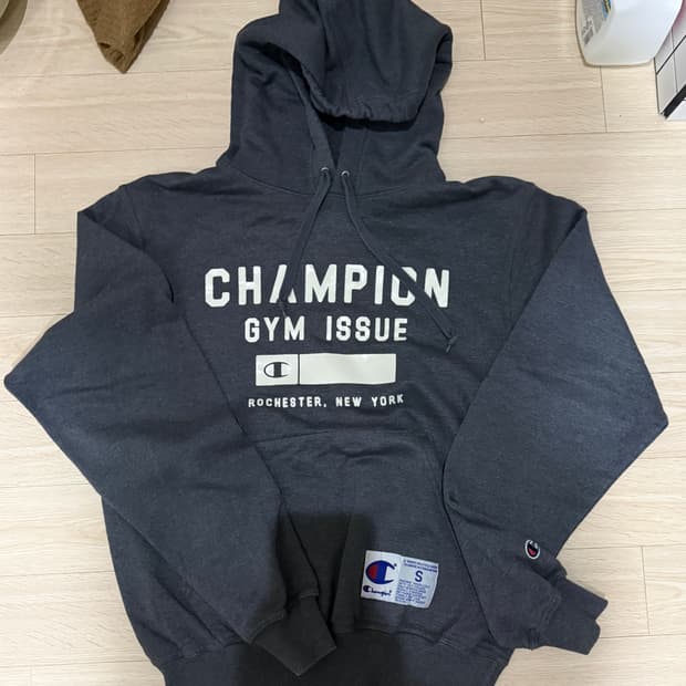 챔피온 후드 진그레이 S