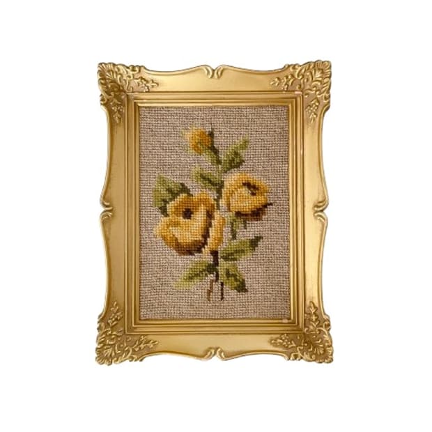 독일 빈티지 고벨린 액자