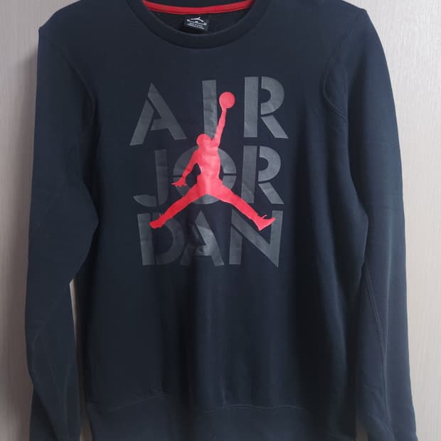 나이키 조던에어 기모 맨투맨, M