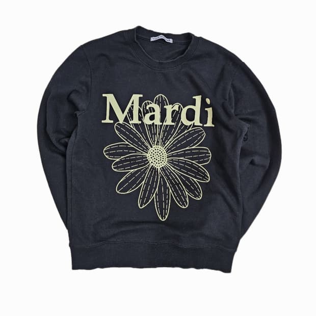 [M] 마르디 메르크디  플라워 로고 맨투맨