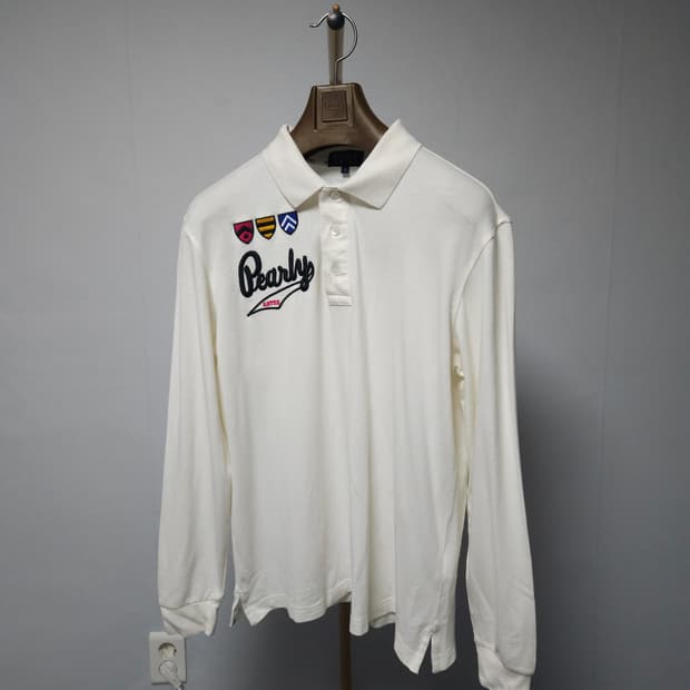 100 ) 파리게이츠 남성 긴팔 카라티