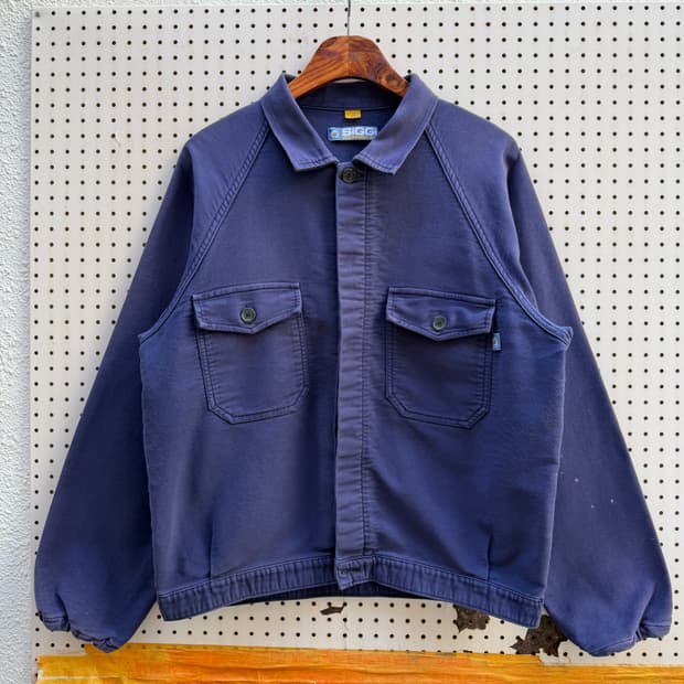 90s SIGGI FADED PURPLE MOLESKIN 몰스킨 워크자켓