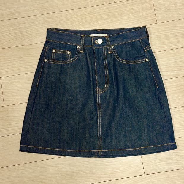 [ouie] 우이 데님 생지 미니스커트