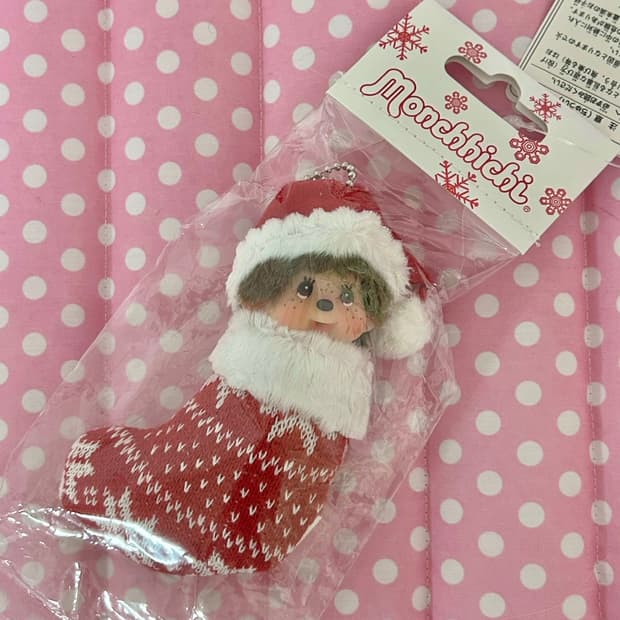 [정품/세트할인] 산타 몬치치 크리스마스 오너먼트 키링 / 양말인형