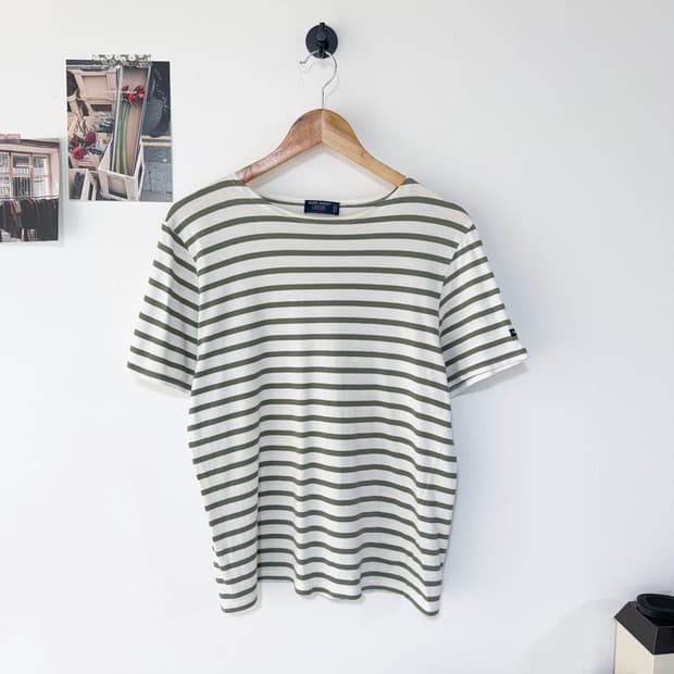 [S]세인트제임스 보트넥 스트라이프 반팔티