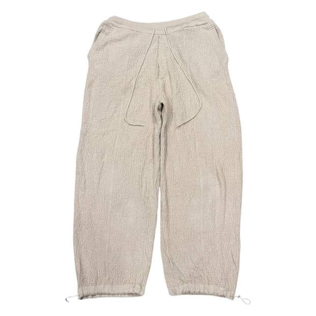 우마몽 니트 스트링 팬츠 바지 M