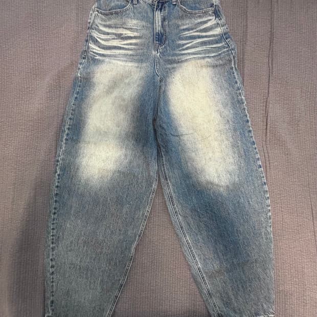 DNSR 어썸 배기 데님 팬츠 블루 L