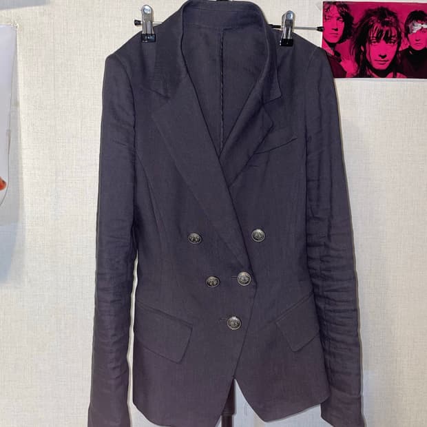 밀리터리 더블 브레스티드 블레이저