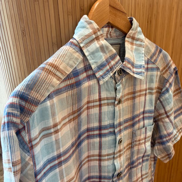 North Coast Linen Check Shirt