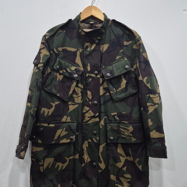버버리 밀리터리 카모 야상 점퍼 자켓 남성 100사이즈