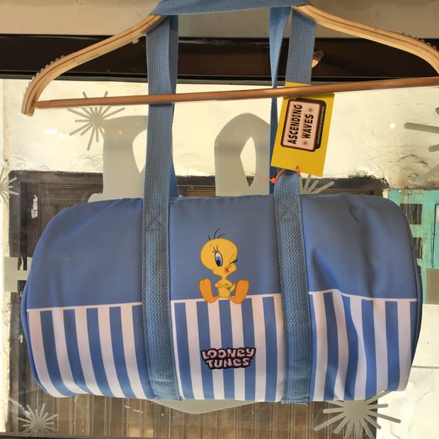 루니툰즈 트위트 원통 토트백