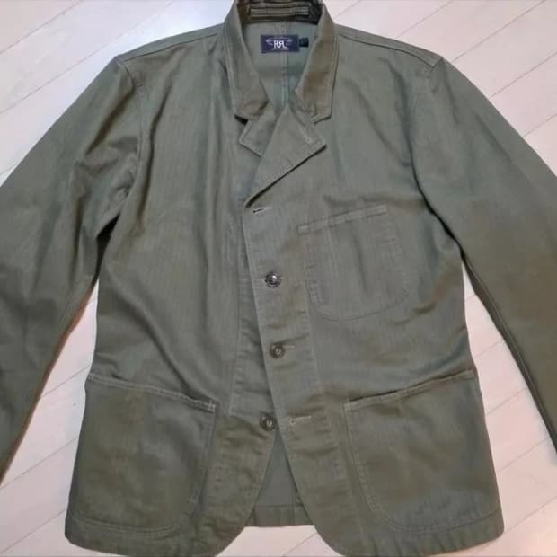 RRL 랄프로렌/ HBT 초어 면 스포츠자켓 / L 더블알엘