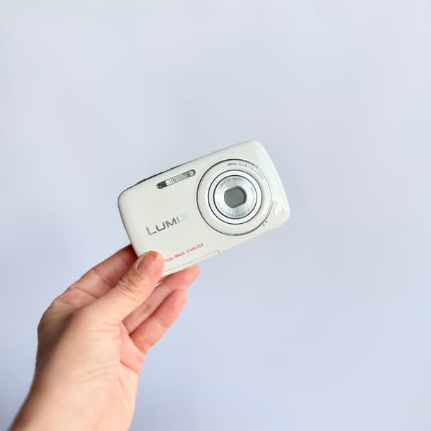 🎀민트급! 츄 디카🎀 파나소닉 루믹스 DMC-S1 화이트 디카