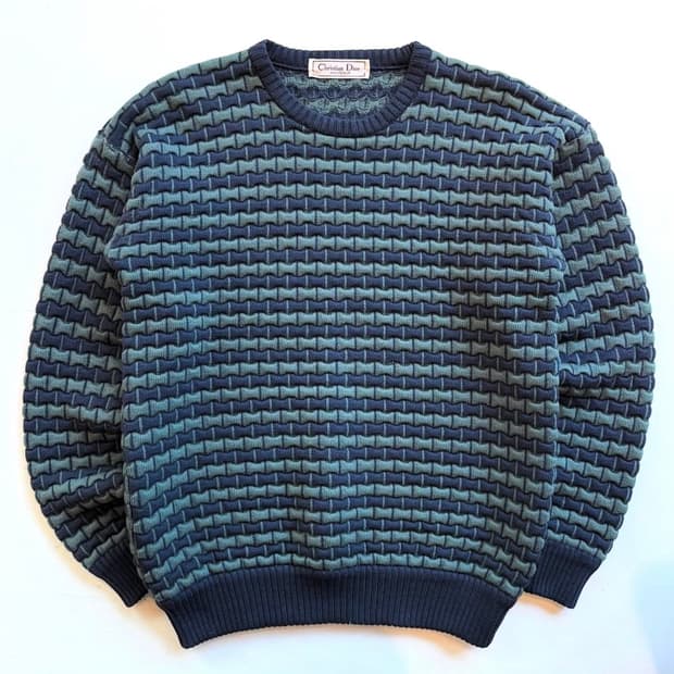 크리스챤 디올 블럭 스웨터