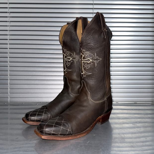 저스틴 웨스턴 크로스 부츠