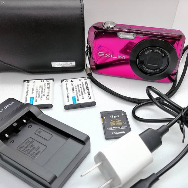 최상급💖 Casio EXILIM Z330 핑크 디지털카메라 💖
