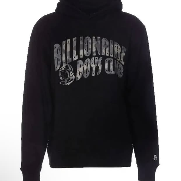 BBC 카모 아치 로고 후드블랙 XL