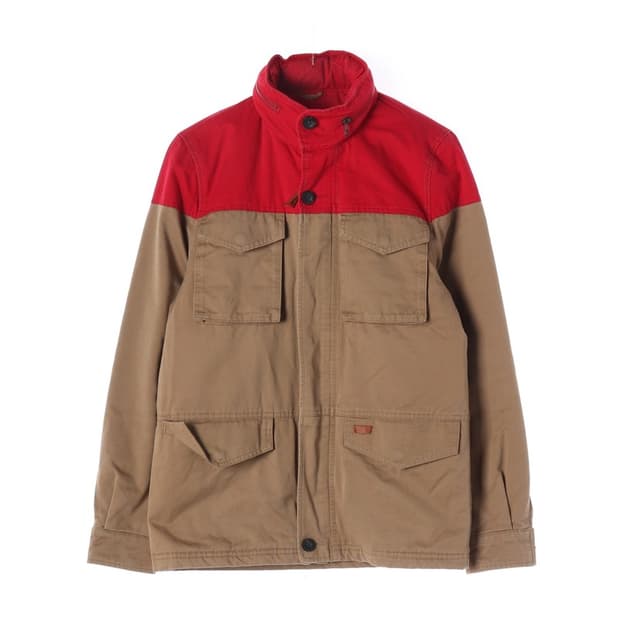 리바이스 빈티지 투톤 배색 퀼팅 필드 워크 자켓 S