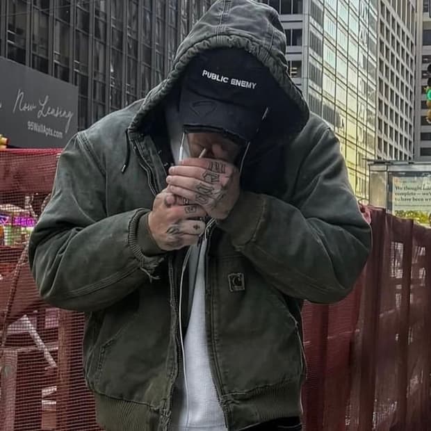 [M] 00s 빈티지 칼하트 J130 액티브 자켓 MOS