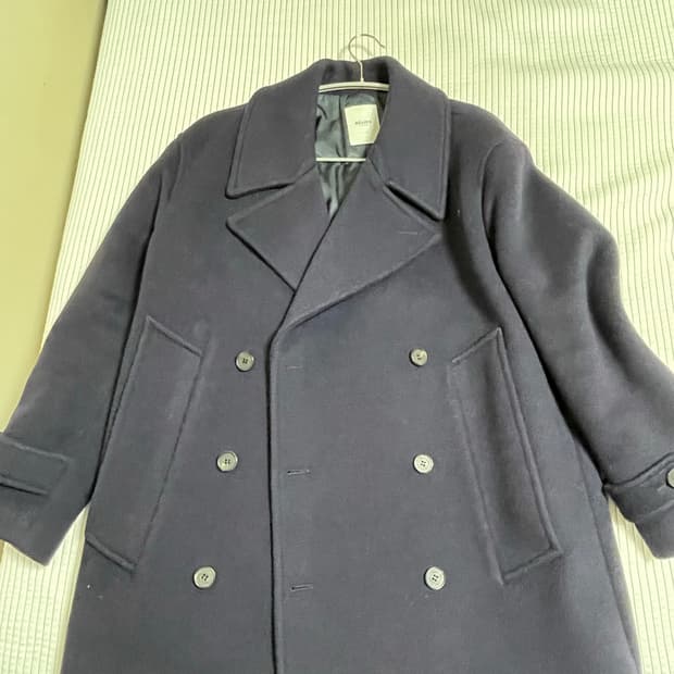 벨리에 네이비 피코트 L