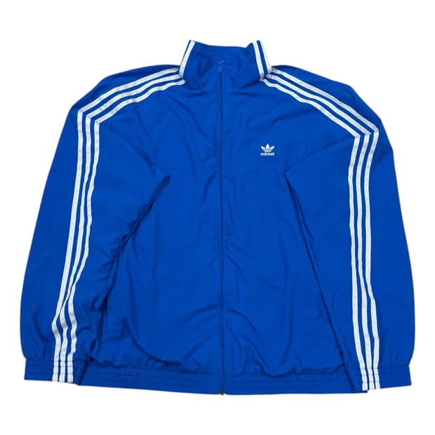 아디다스 아딜레늄 오버사이즈 트랙탑 자켓 블루 버드 L